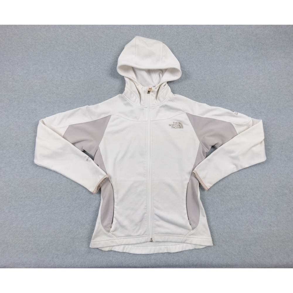 North Face Jacket Womens XSmall White Flight Series TKA Stretch Full Zip Ladies